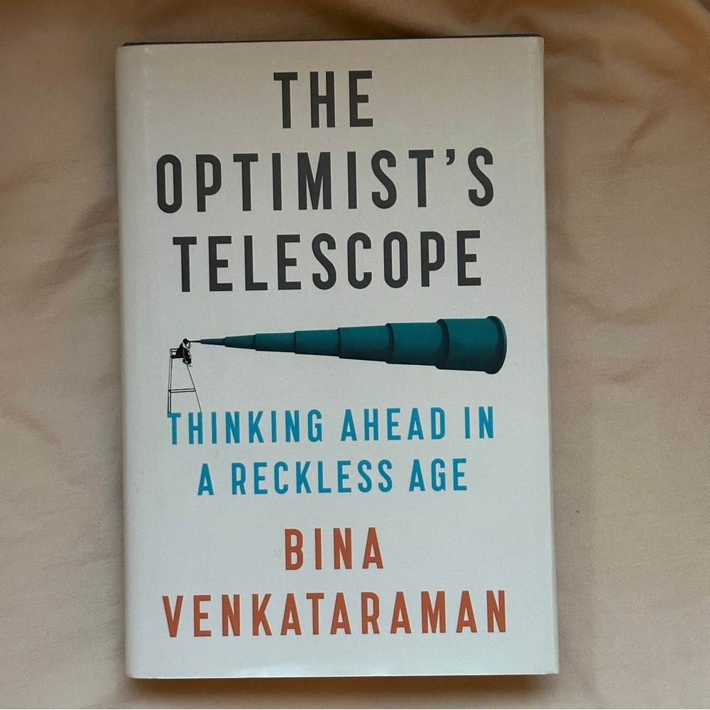 🟢 The Optimist's Telescope by Bina Venkataraman | Self-Help | Hardcover Book